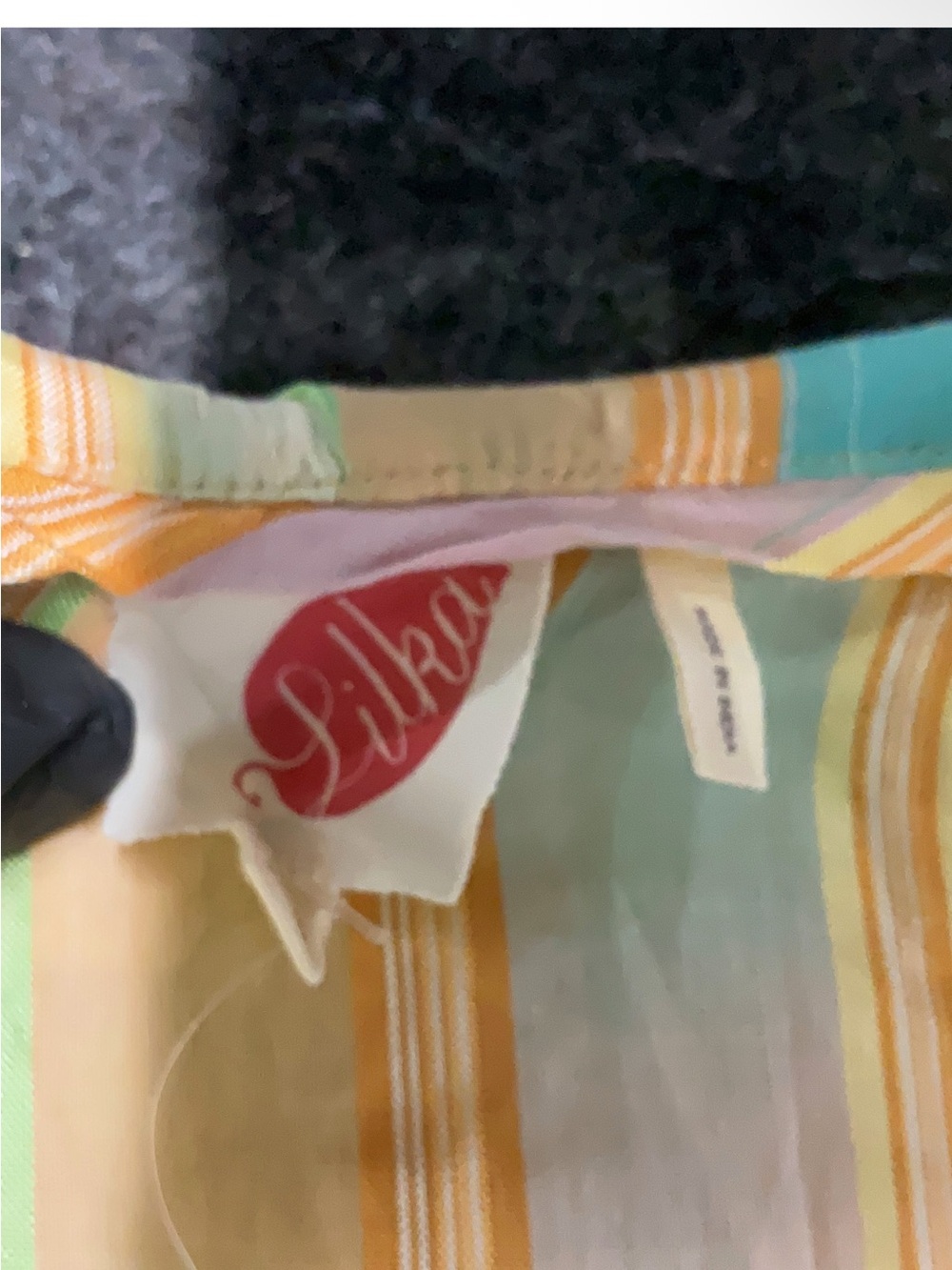 NWT Anthropologie Lilka Striped Pastel Beach Cover-Up Tunic Dress - Picture 9 of 9